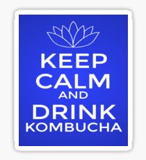 Keep Calm and Drink Kombucha Sticker