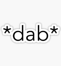 Dab Sticker