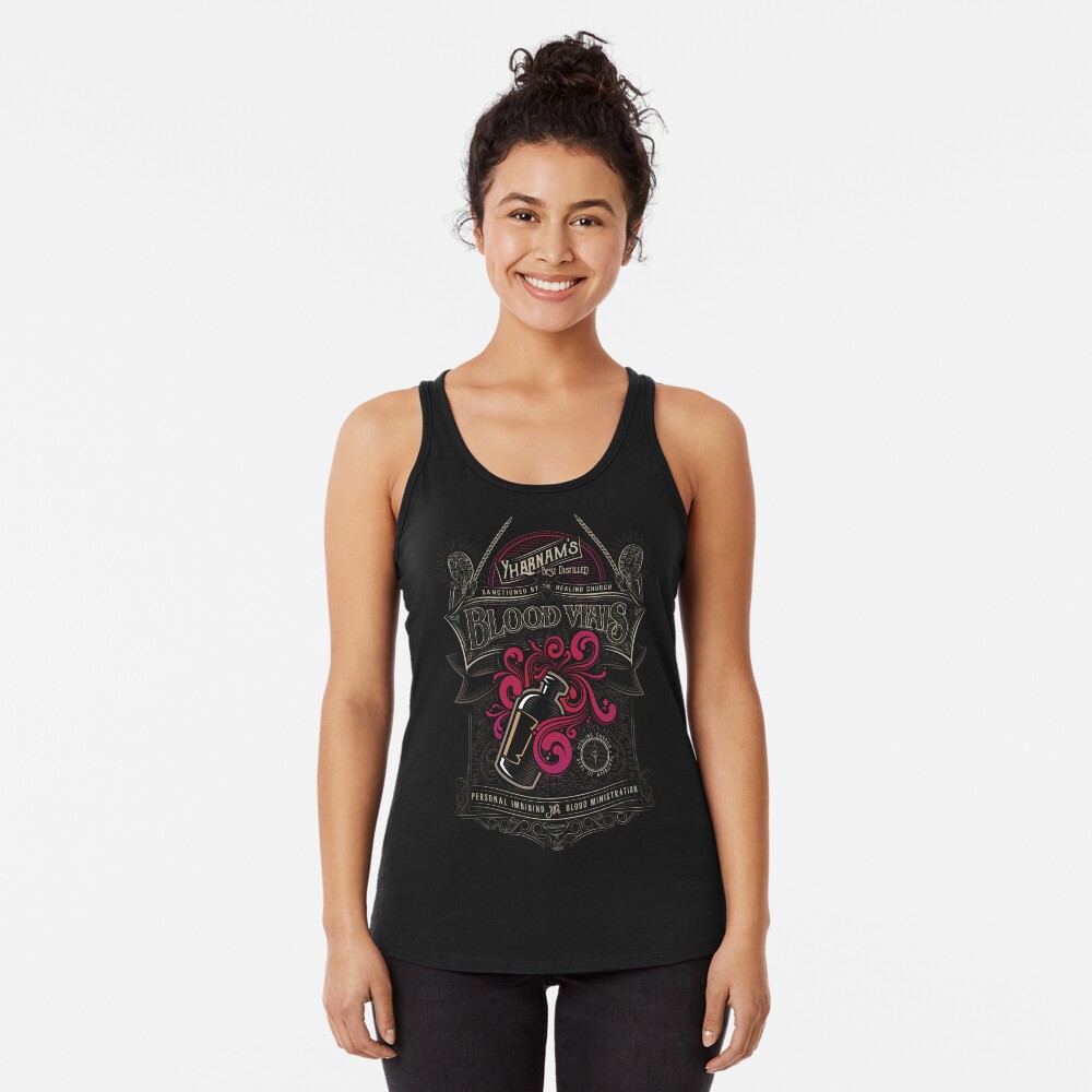Yharnam's Blood Vials Racerback Tank Top