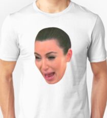Camiseta ajustada Llorando Kim