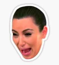 Crying Kim Sticker