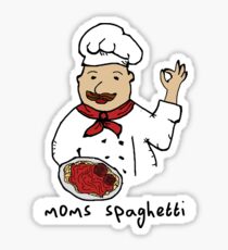 moms spaghetti eminem Sticker