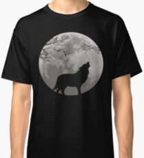 Heulender Wolf Classic T-Shirt