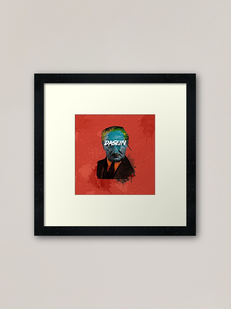 Alternate view of Heidegger Framed Art Print