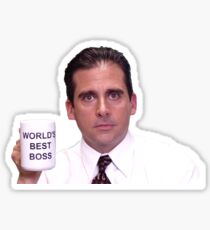 World's Best Boss Sticker