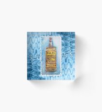 Mezcal Tequila Acrylic Block