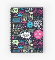 Doodle Art For Pioneers Spiral Notebook
