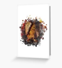 Kiss Kiss Bang Bang Greeting Card