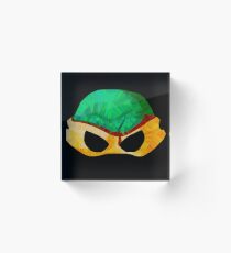TMNT Michelangelo Acrylic Block