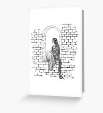 The Maiden In The Tower Greeting Card