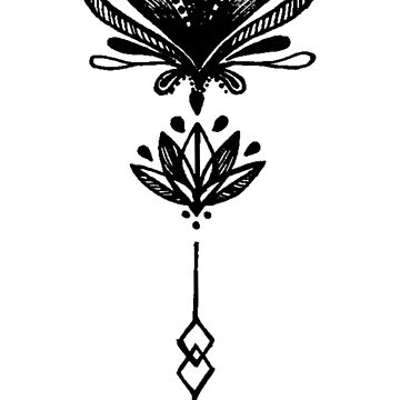 Lotus Flower Henna Temporary Tattoos For Women Girls Tribal Dreamcatcher  Tattoo Sticker Black Fake Jewelry Elephant Tatoos Chest - AliExpress