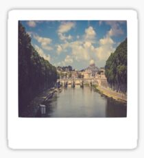 Rome Polaroid Sticker