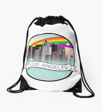 Los Angeles Drawstring Bag