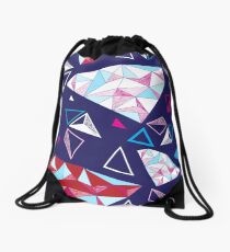Mochila de cuerdas Patrones geométricos sin fisuras de triángulos