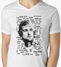"Wow."- Owen Wilson Men's V-Neck T-Shirt