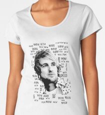 "Wow."- Owen Wilson Women's Premium T-Shirt