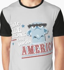 Amerika Grafik T-Shirt