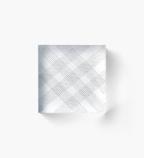 Crossing lines Acrylic Block