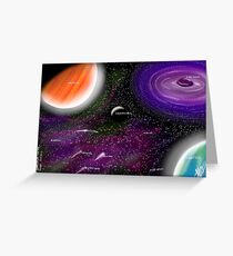 Space, The Final Frontier... Greeting Card