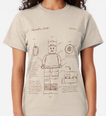 Leonardo Da Vinci Lego Classic T-Shirt