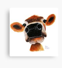 Lienzo JERSEY COW PRiNT 'JeRSeY JoY' por SHiRLeY MacARTHuR