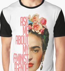 Ask me about my feminist agenda Graphic T-Shirt
