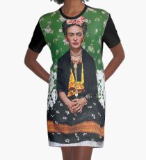 Vestido camiseta Póster de la cubierta de Frida Kahlo Vouge de alta calidad