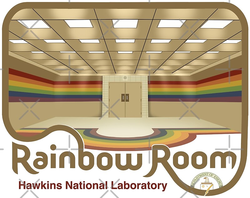 "Rainbow Room, Hawkins National Laboratory " by Jody Parmann Redbubble