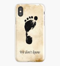 We dont know Skyrim iPhone Case