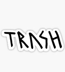 Trash Sticker