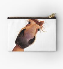 HORSE PRiNT 'MAD MAX' BY SHiRLeY MacARTHuR Studio Pouch