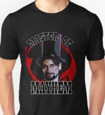 Master Of Mayhem. Julian Slink. Blood Drive Unisex T-Shirt