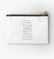 Emma's Vows Studio Pouch