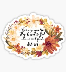 Psalm 56:8 Sticker