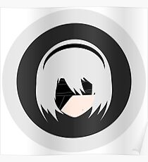 2B Nier: Automata Minimalist Poster