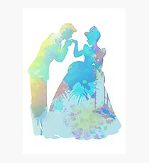 Disney Princess Silhouette Photographic Prints | Redbubble