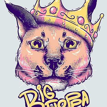 Big floppa rapper king crown poppa meme  Magnet for Sale by Joahnoan