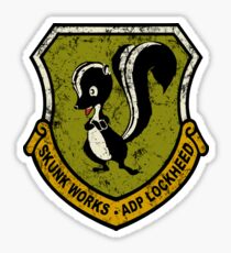 Lockheed Martin Skunk Works vintage logo Sticker
