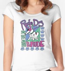 IN THE MOOD TO BE RUDE Fitted Scoop T-Shirt