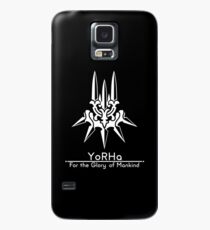 Funda/vinilo para Samsung Galaxy YoRHa + Lema Fondo negro