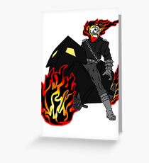 Ghost Rider Celtic Colored Greeting Card
