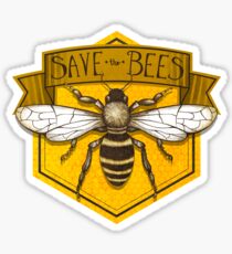 Save the Bees Sticker