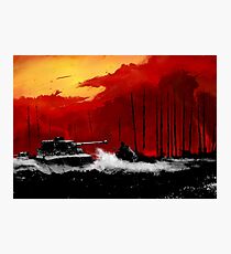 Battle of Kursk (Color Version) - by Nuclear Jackal Photographic Print
