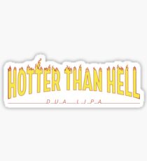 Hotter Than Hell | Accessories Sticker