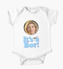 13th Doctor Is Not A Boy! One Piece - Short Sleeve