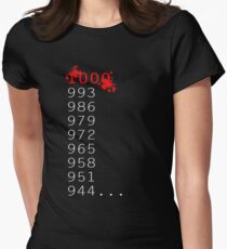 "What's 1000 Minus 7?" Women's Fitted T-Shirt
