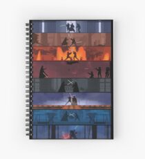 Star Wars Duels Spiral Notebook