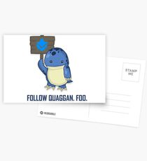 Quaggan Commander Postcards