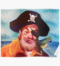 Spongebob Schwammkopf Pirat Poster