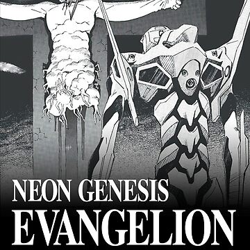 Neon Genesis Evangelion Manga Art Board Print for Sale by GeeknGo